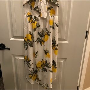 Summer lemon dress